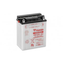 YUASA electrolyte free motorcycle battery YB12AL-A2 DRY CHARGED 1080818