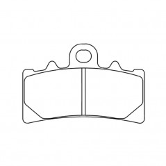 CL BRAKES Pastillas de freno sinterizadas para moto (1233XBK5) 1048278