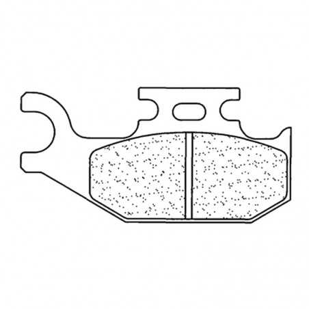 CL BRAKES Sintered motorcycle brake pads (1235ATV1) 1048279