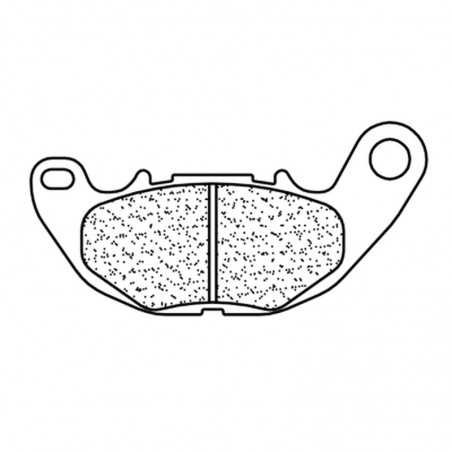 CL BRAKES Pastillas de freno sinterizadas para moto (1240XBK5) 1048283