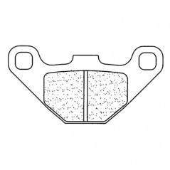 CL BRAKES Pastillas de freno sinterizadas para moto (2306X59) 1048307