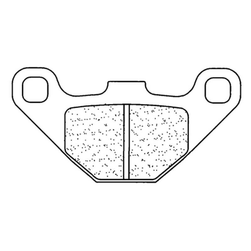 CL BRAKES Pastillas de freno sinterizadas para moto (2306X59) 1048307