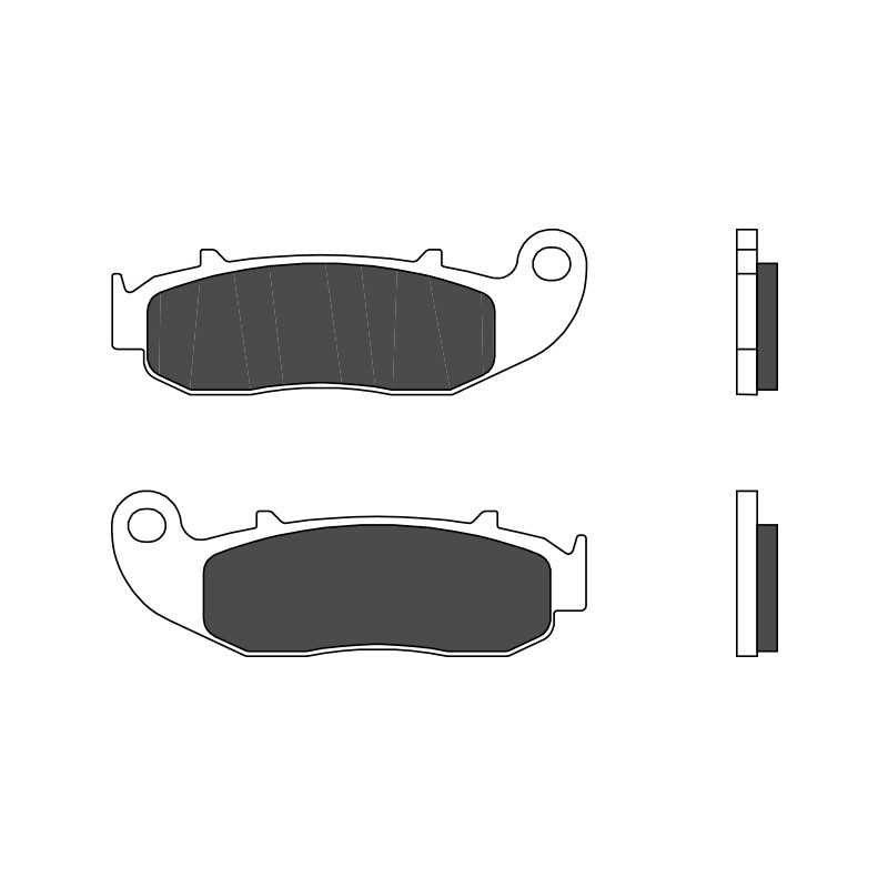 BREMBO Pastillas de freno carbono ceramicas 07GR79.CC 1048879