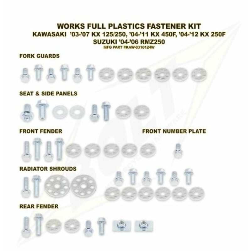 BOLT Screw kit for motorcycle 1073638