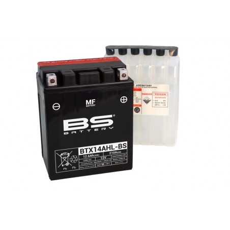 BS BATTERY Maintenance free + acid pack BTX14AHL 1080707