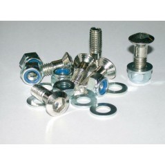 BIHR Kit pernos + tuercas arandelas cabeza avellanada M8x1 00x30 MM 1052745