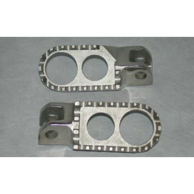 BIHR Reposapies estriberas acero 1063618