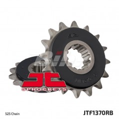 JT SPROCKETS Piñon goma 1370 steel 16 dientes F137016RB