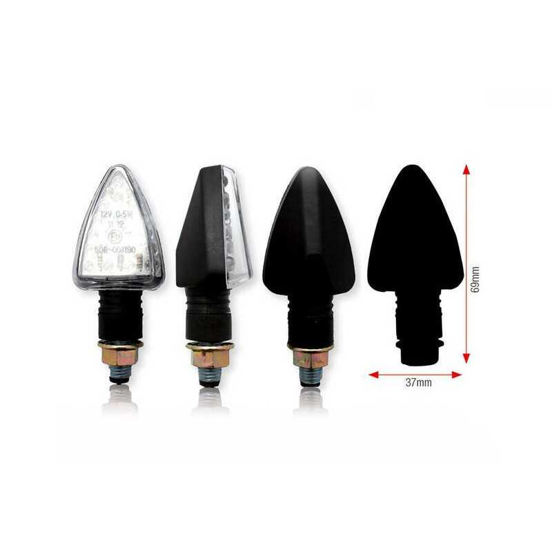 BIHR APPROVED UNIVERSAL INDICATORS TRI LED 37X69 MM 1066947