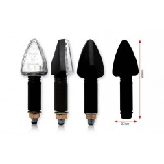 BIHR INTERMITENTES UNIVERSALES HOMOLOGADOS TRI LED 37X89 MM 1066948
