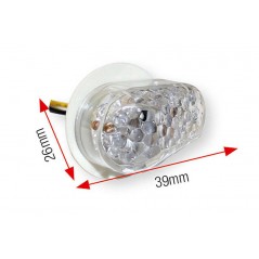 BIHR INTERMITENTES UNIVERSALES HOMOLOGADOS BASIC LED 26X39 MM 1066953