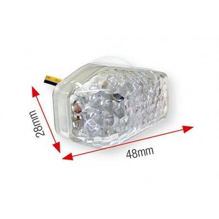 approved universal indicators basic led 28x48 mm