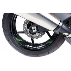 8 vinyl adhesive strips in arch for wheels