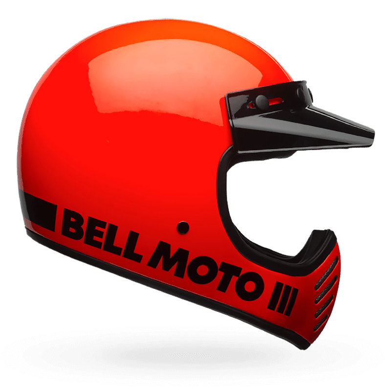 BELL Casco Integral Offroad Moto-3 Classic - Original y Seguro 7081027VAR