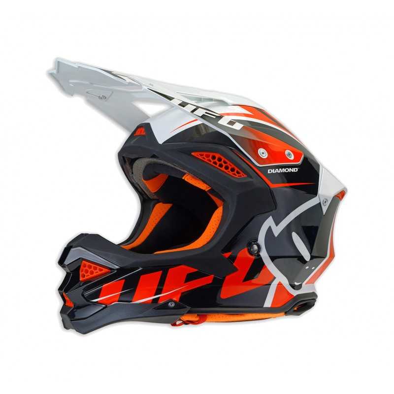 UFO Integral offroad helmet DIAMOND HE036 HE036VAR