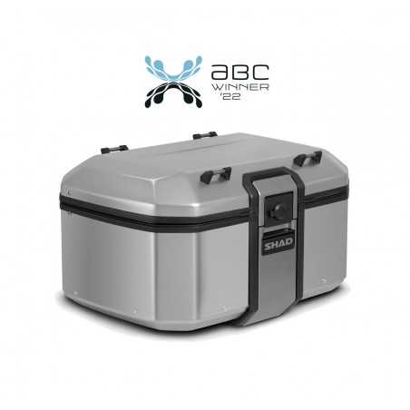 SHAD Rear trunk or aluminum motorcycle suitcase TR55 TERRA D0TR55100