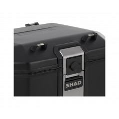 Motorcycle rear trunk TR55 TERRA BLACK EDITION D0TR55100B