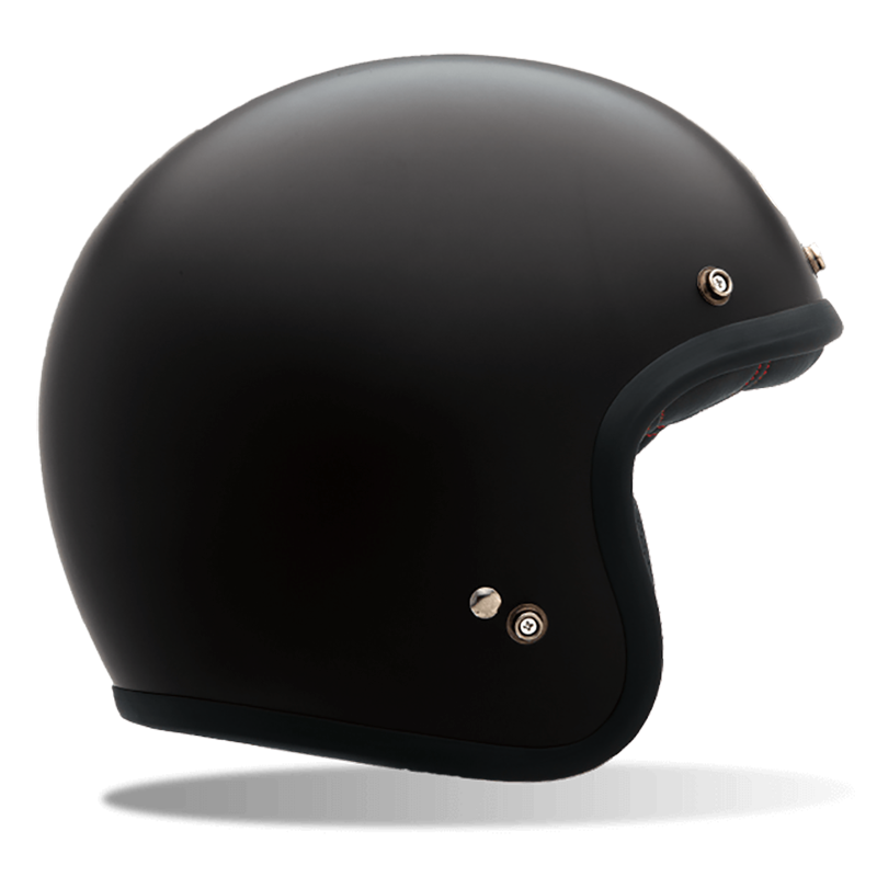 BELL Casco Jet CUSTOM 500 - Fibra de Vidrio, Ajuste Personalizado, Forro Antibacteriano 7050049VAR