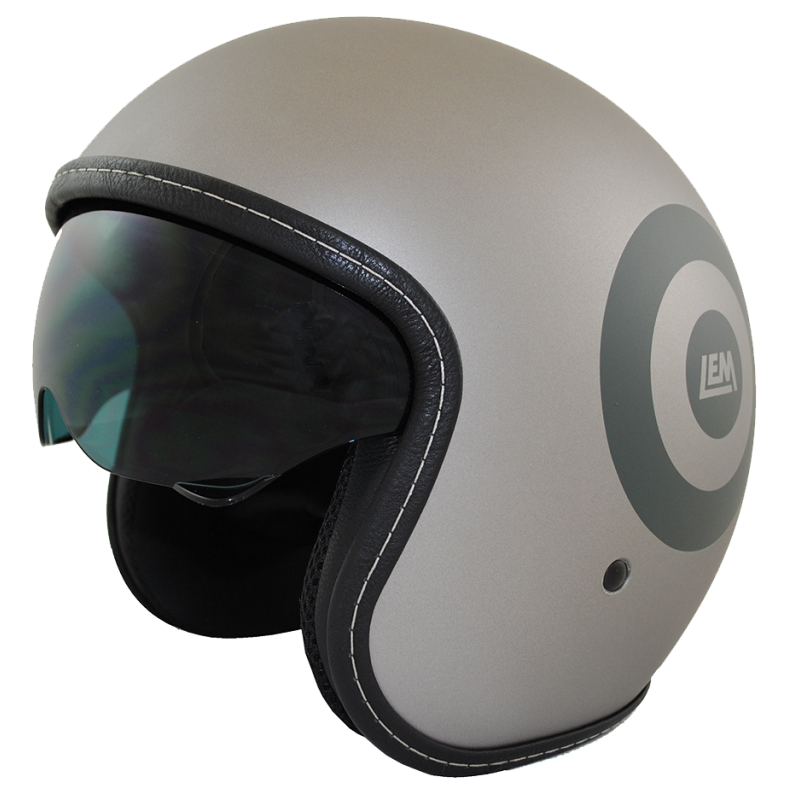 OPEN FACE HELMET JET WITH SUNCREEN SUN VISOR SPORT DART