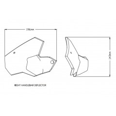 PUIG Deflector handlebar grips 1319