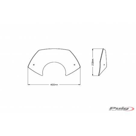 PUIG Cupula parabrisas carenabris GTS SPORT 20500