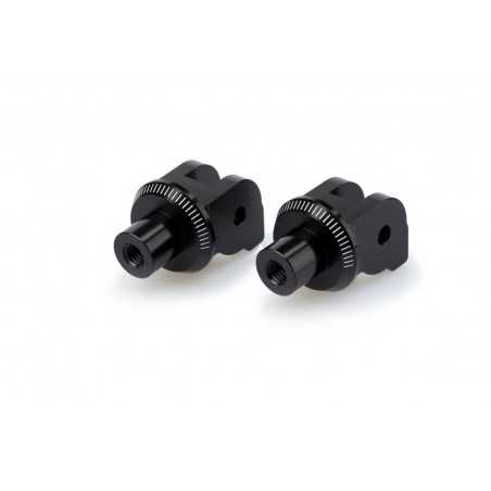 Fitting adapters for front or rear footrests