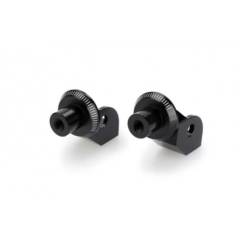 Adapter fittings front footrests pilot der / izq 