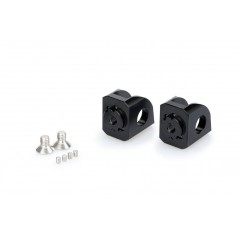 Right / left rider front footpeg adapter hardware set
