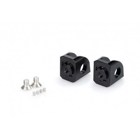 Right / left rider front footpeg adapter hardware set