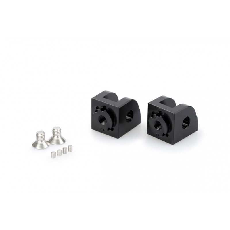 Right / left rider front footpeg adapter hardware set  (DC 5)