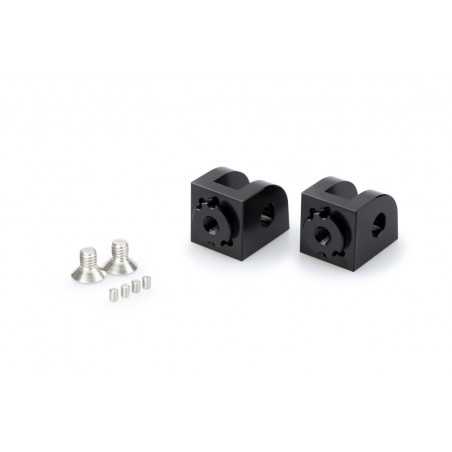 Right / left rider front footpeg adapter hardware set