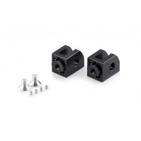 Right / left rider front footpeg adapter hardware set (DC 16)