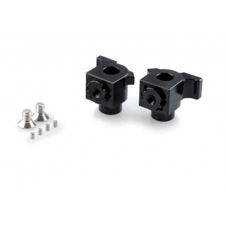 Right / left rider footpeg adapter hardware set