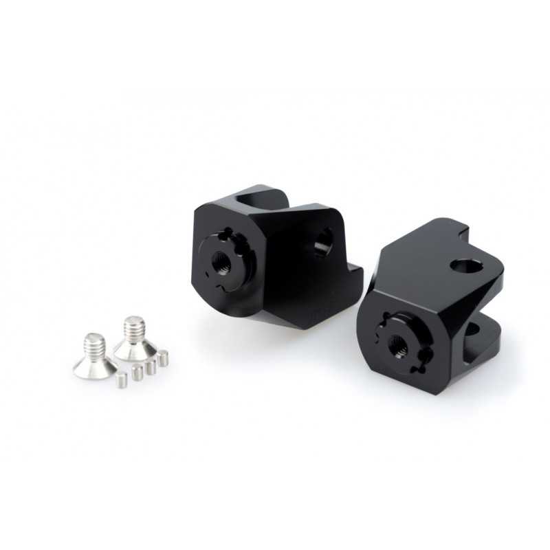 Right / left rider front footpeg adapter hardware set  (DTC 7)