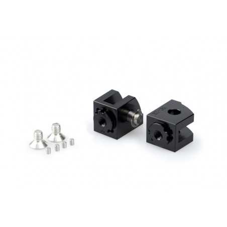 Right / left rider front footpeg adapter hardware set