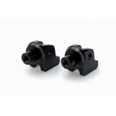 Right / left rider front footpeg adapter hardware set