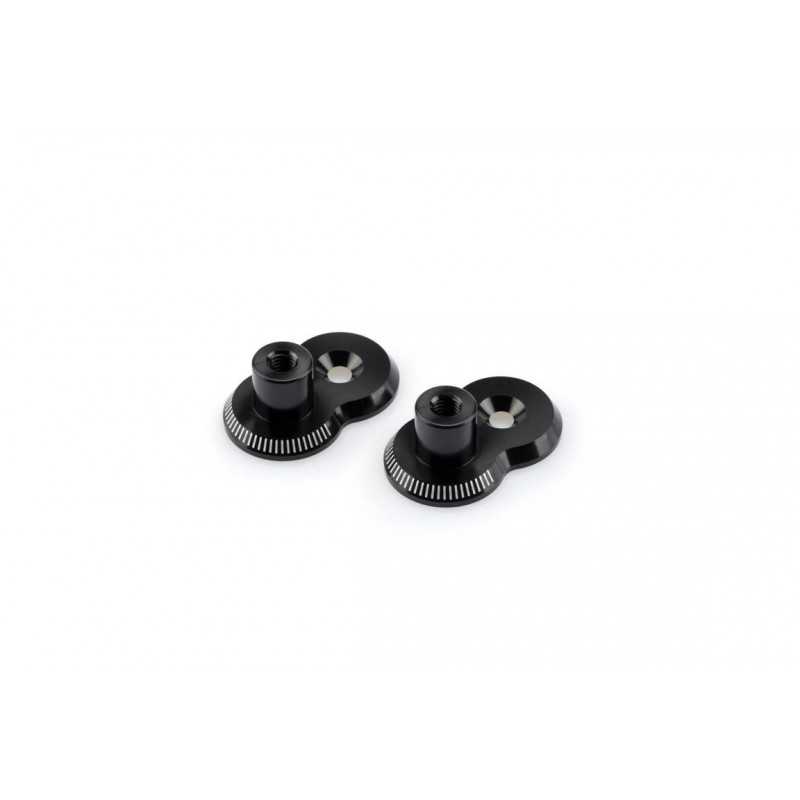 PUIG Juego desplazadores estriberas regulables 20MM 3838