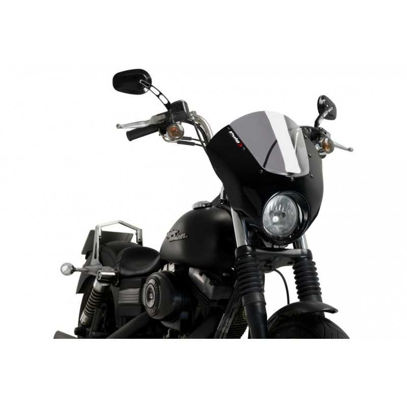 PUIG SEMI-ENCLOSED WINDSCREEN CUP DARK NIGHT 21095VAR