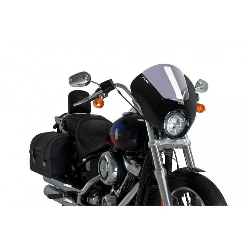 PUIG SEMI-ENCLOSED WINDSCREEN CUP DARK NIGHT 21096VAR