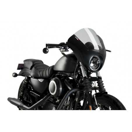PUIG SEMI-ENCLOSED WINDSCREEN CUP DARK NIGHT 21097VAR