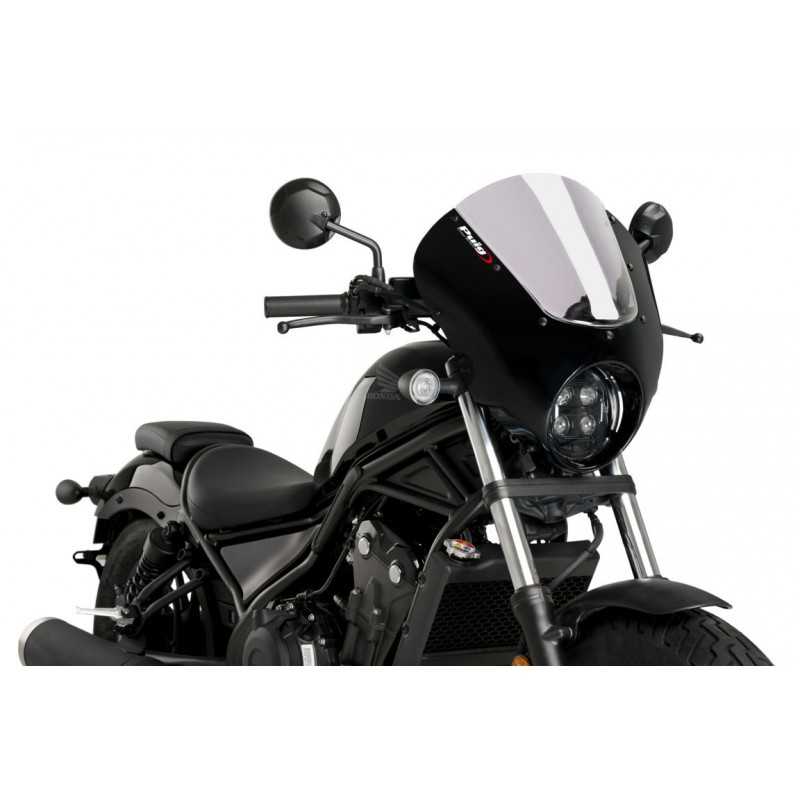 PUIG SEMI-ENCLOSED WINDSCREEN CUP DARK NIGHT 21102VAR