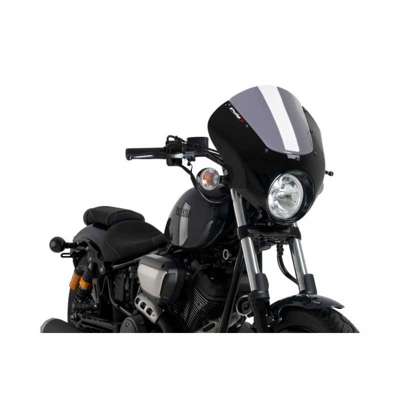 PUIG SEMI-ENCLOSED WINDSCREEN CUP DARK NIGHT 21109VAR