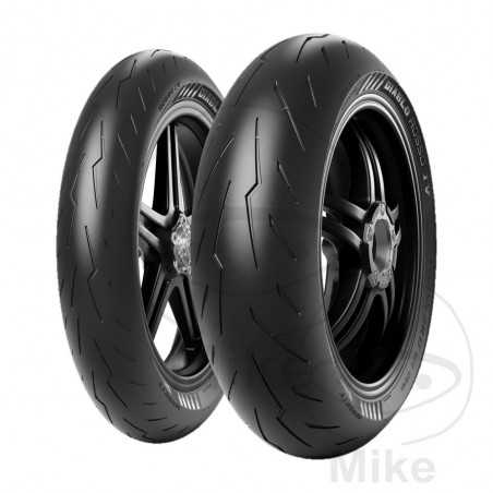 PIRELLI Neumático cubierta moto delantero 120/70ZR17 (58W) TUBELESS 
 DIABLO ROSSO IV 744.01.18