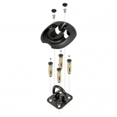 LAMPA Anclaje antirobo de suelo para moto LAM90592