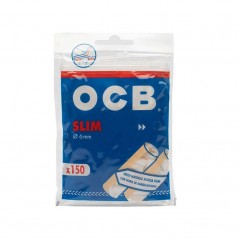 OCB Bolsa 150 filtros de fumar 6 MM SLIM 07214