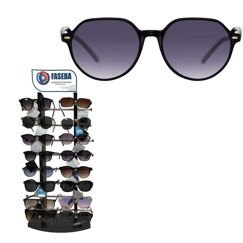 FASEBA Casual round unisex plastic frame sunglasses 07224