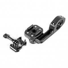 LAMPA Fixed fixing for handlebars with support for video camera ACTION CAM OPTI-LINE LAM90551