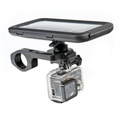 LAMPA Fixed fixing for handlebars with support for video camera ACTION CAM OPTI-LINE LAM90551