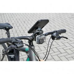 LAMPA Fixed fixing for handlebars with support for video camera ACTION CAM OPTI-LINE LAM90551