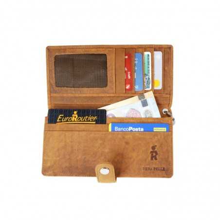 EUROROUTIER Long wallet with chain 07061VAR